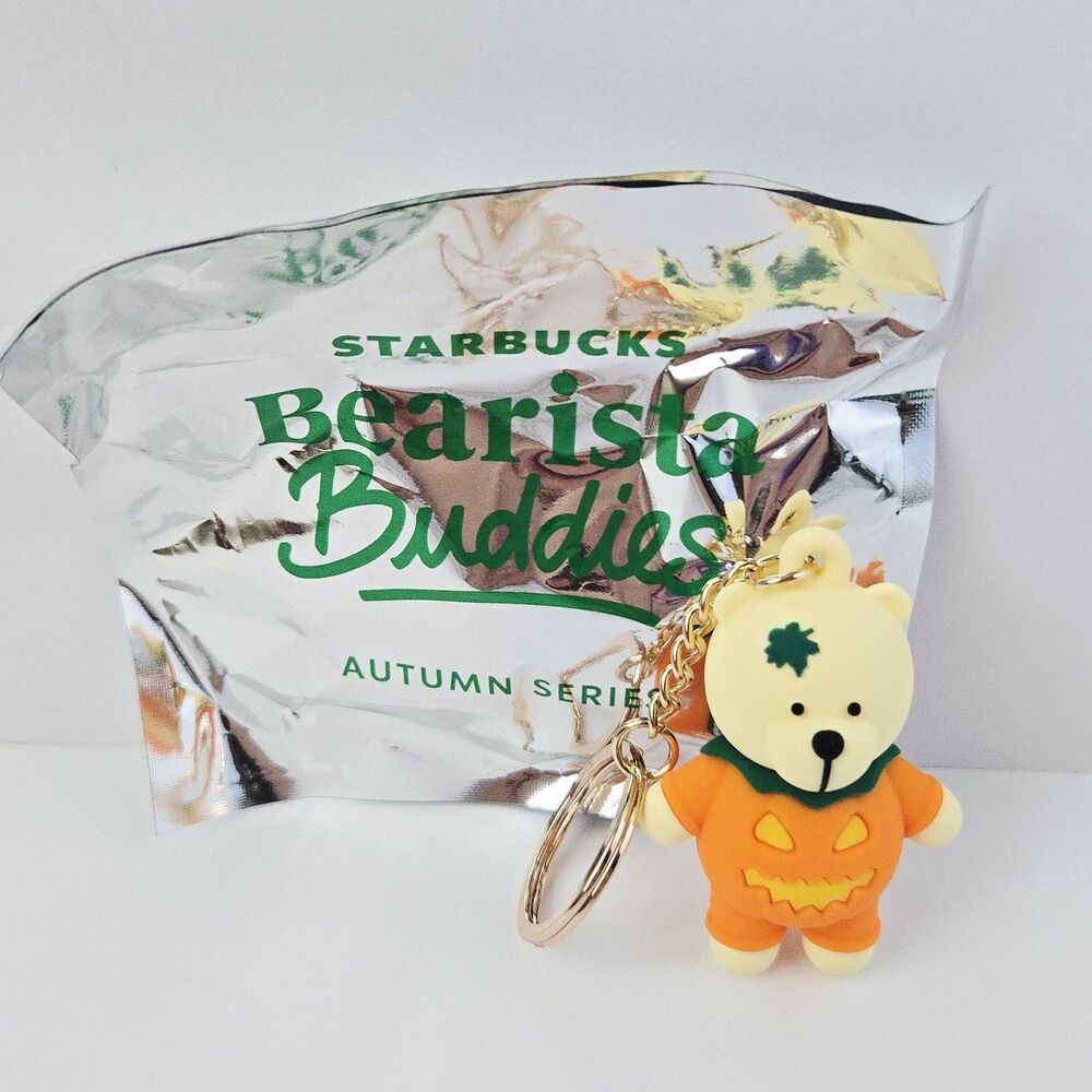 Starbucks 2026 Halloween Bearista Buddies Blind Box Autumn Jack O' Lantern UK